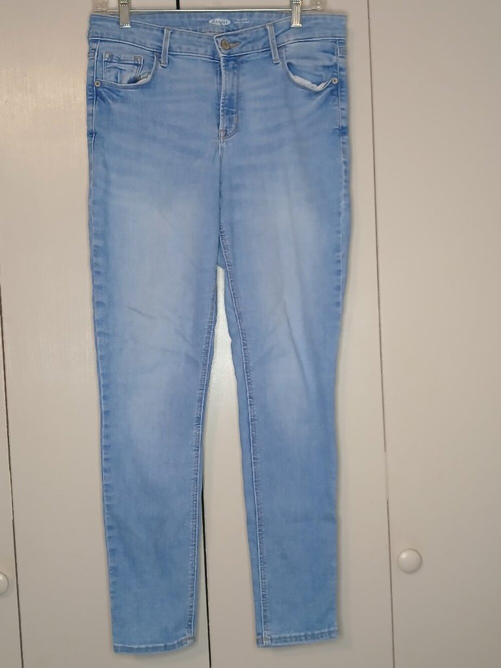 Old Navy Women's 10 Long Rockstar Super Skinny Jeans (1183D)